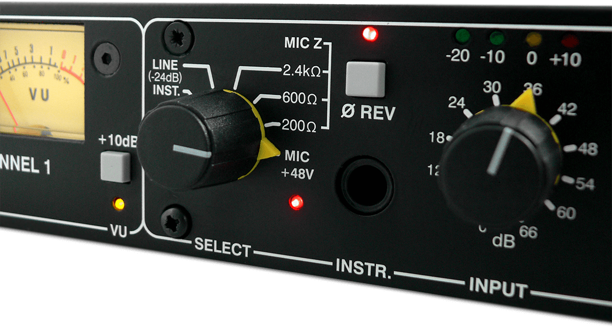 A close up of the 1972 select, and instrument controls