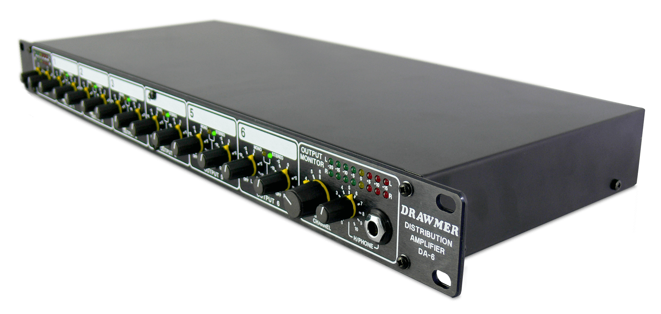 View of the front of the DA6 from the right