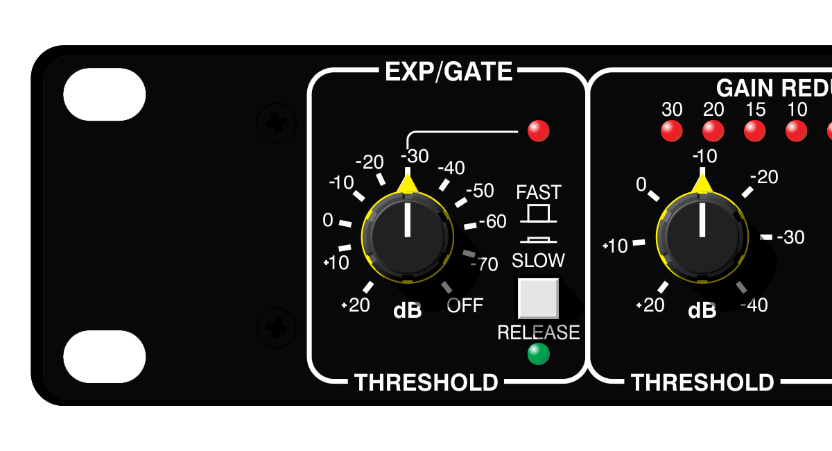 Close up of the DL241 expander/gate