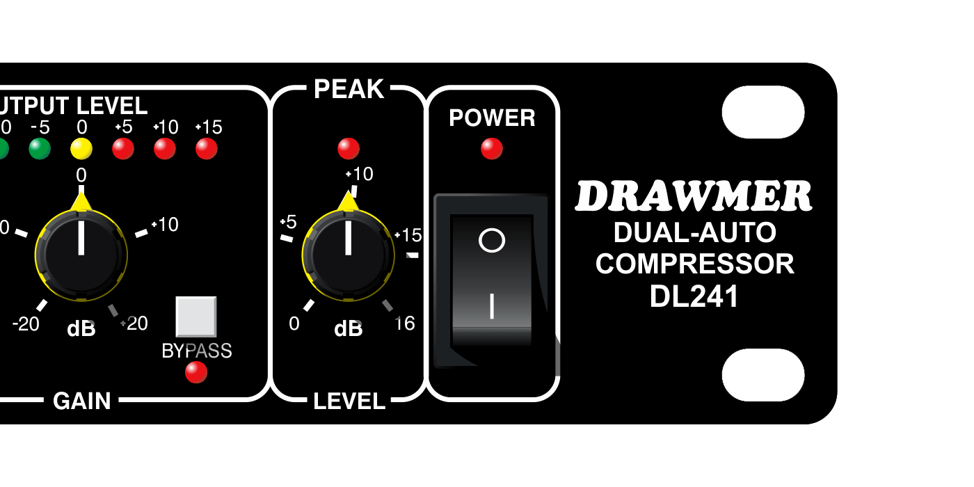 Close up of the DL241 Peak section and product description text