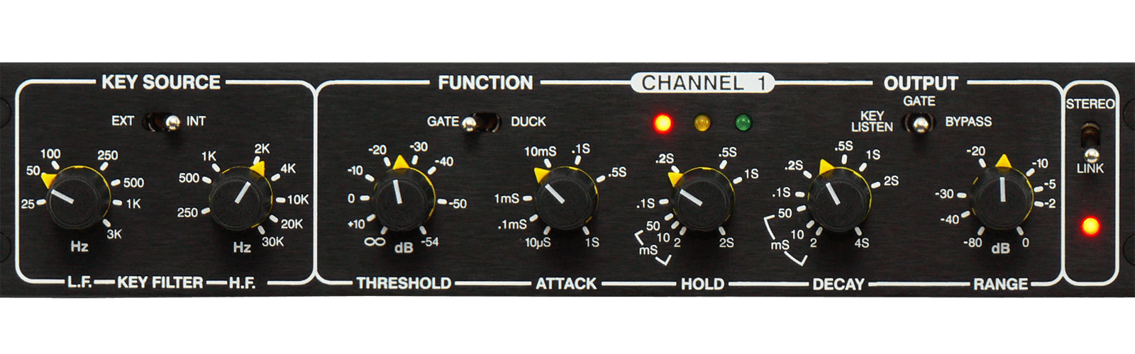 通道 one controls of the DL241