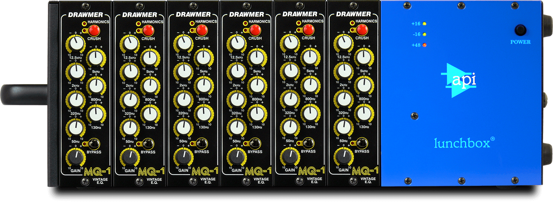 ten MQ-1's in a rack