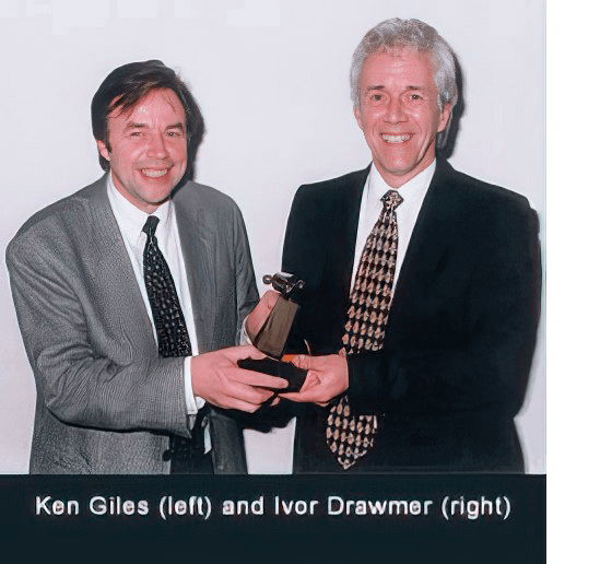 Ivor Drawmer and Ken Giles at the APRS award ceremony