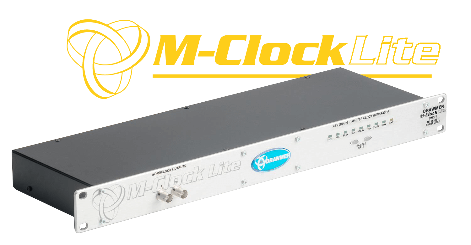 The D-Clock viewed from the above left with the logo above in yellow